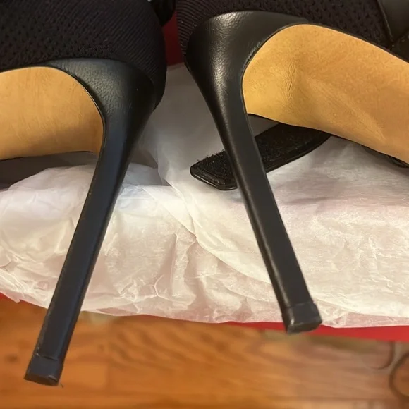 VALENTINO GARAVANI Rockstud Leather-trimmed Stretch-knit Sock Boots In Black